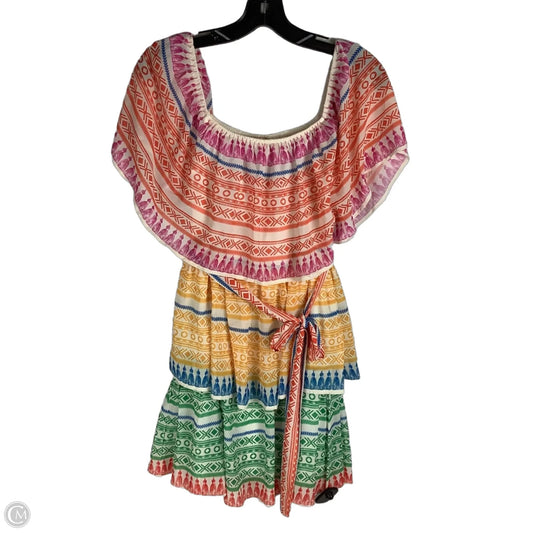 Dress Casual Short By Flying Tomato In Multi-colored, Size: S