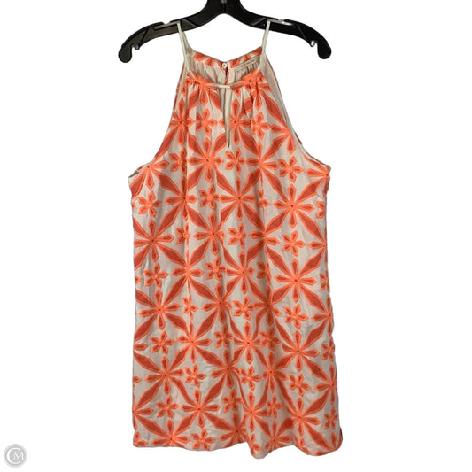 Dress Casual Short By Skies Are Blue In Orange, Size: L