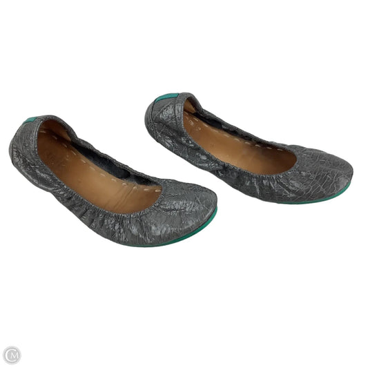 Shoes Flats By Tieks In Grey, Size: 9