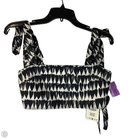 Top Sleeveless By Zara In Black, Size: S