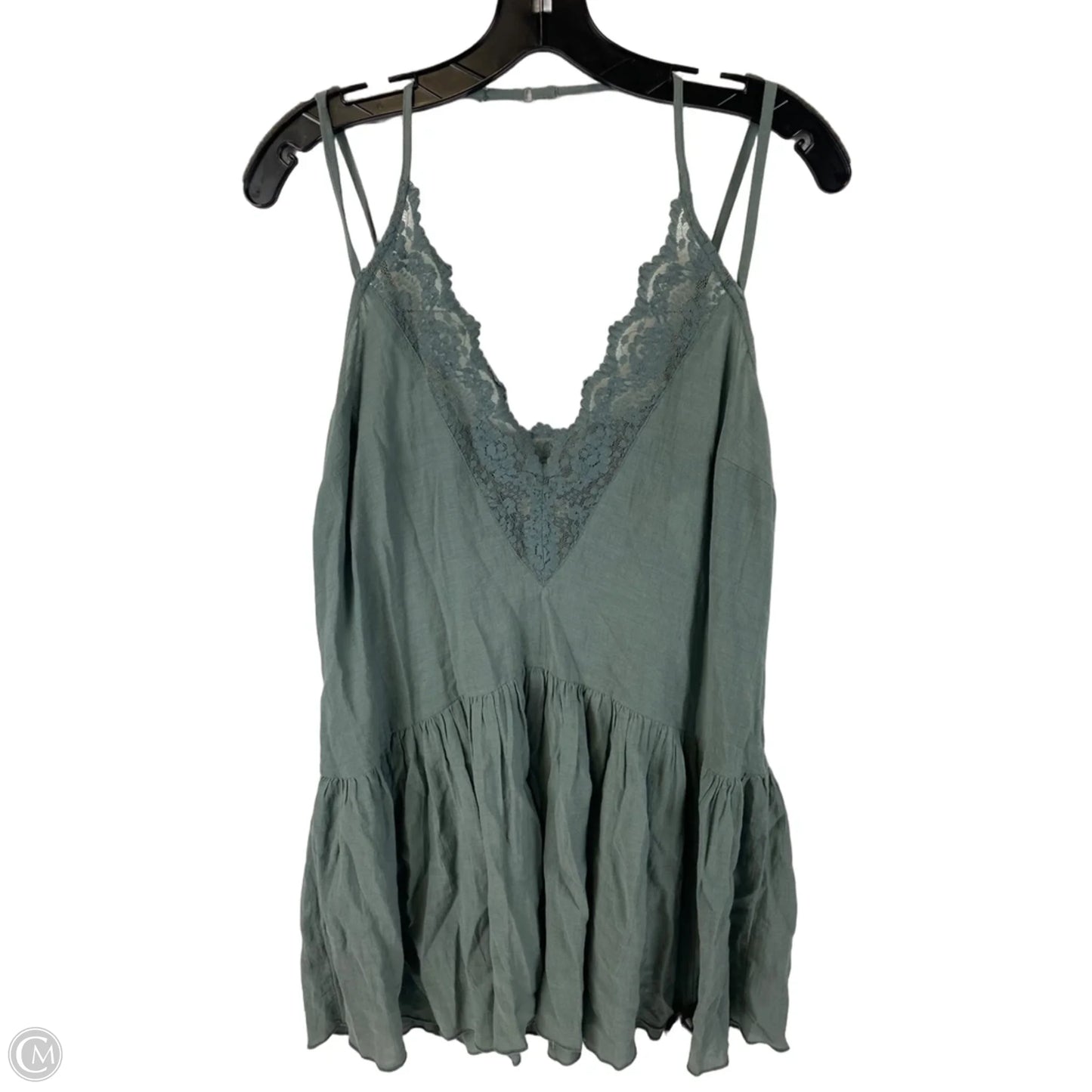 Tunic Sleeveless By Free People In Green, Size: S