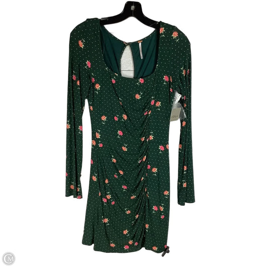 Dress Casual Short By Free People In Green, Size: Xs