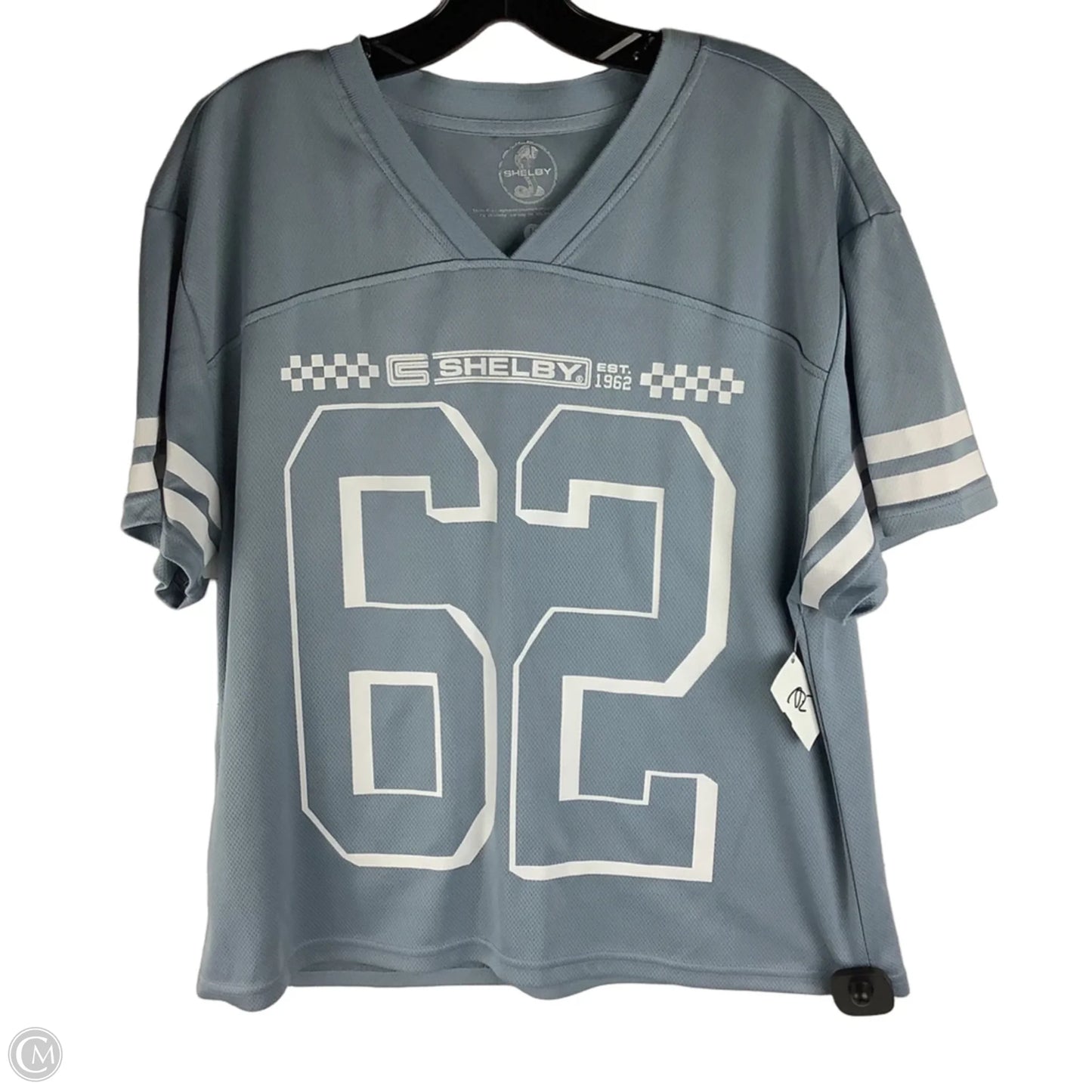 Top Short Sleeve By Clothes Mentor In Blue, Size: M