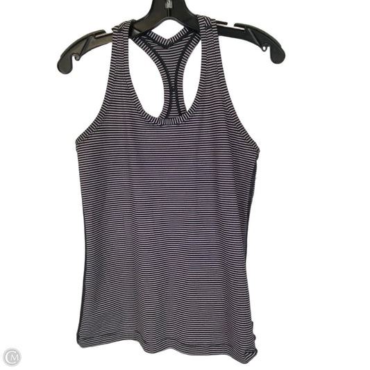 Athletic Tank Top By Lululemon In Striped Pattern