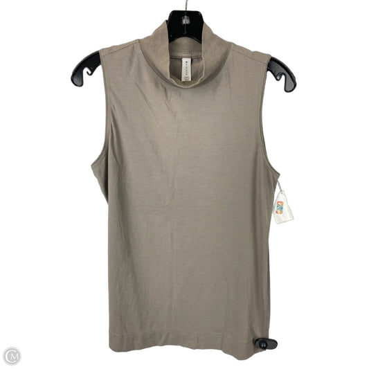 Athletic Tank Top By Athleta In Taupe, Size: S