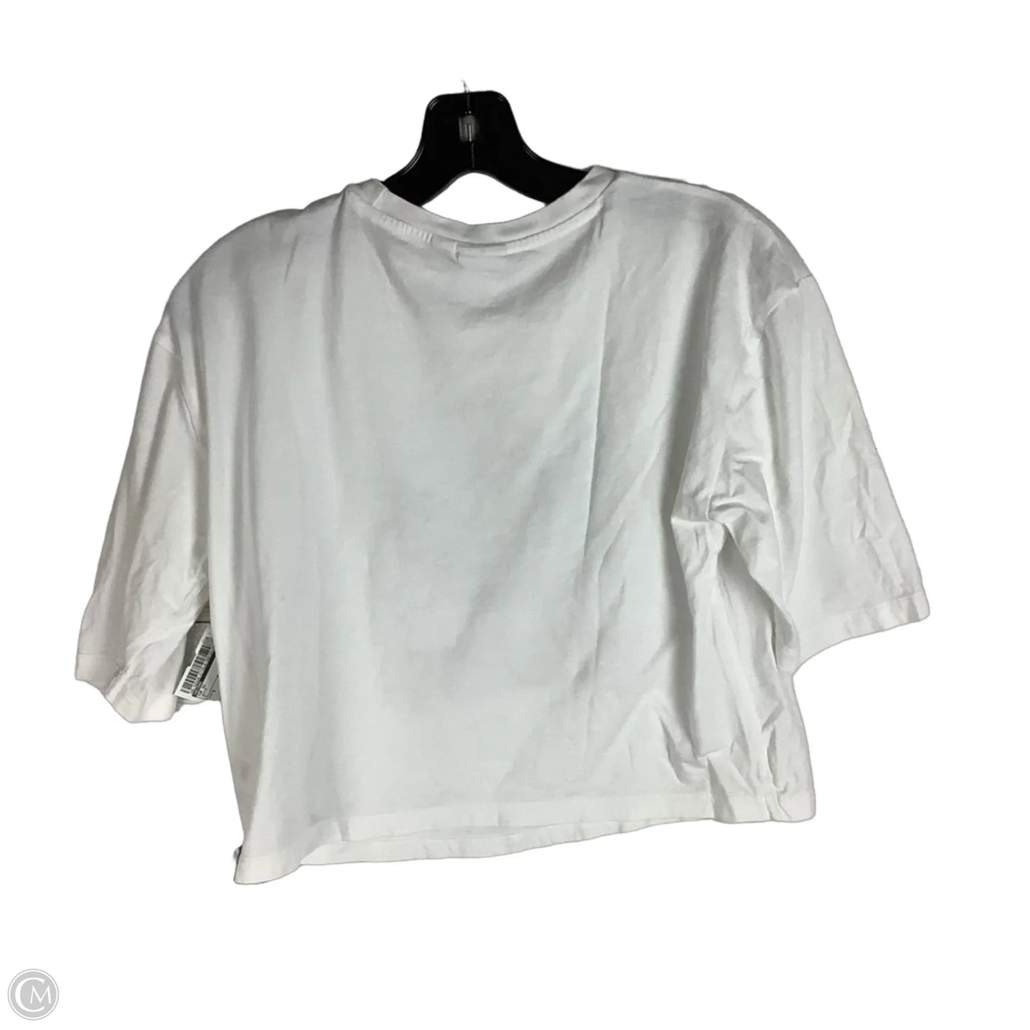 Top Short Sleeve By Adidas In White, Size: S