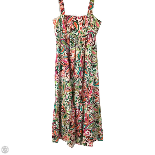 Dress Casual Maxi By London Times In Multi-colored, Size: 10