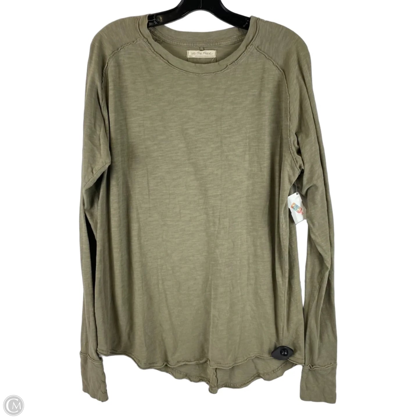 Top Long Sleeve By We The Free In Green, Size: S