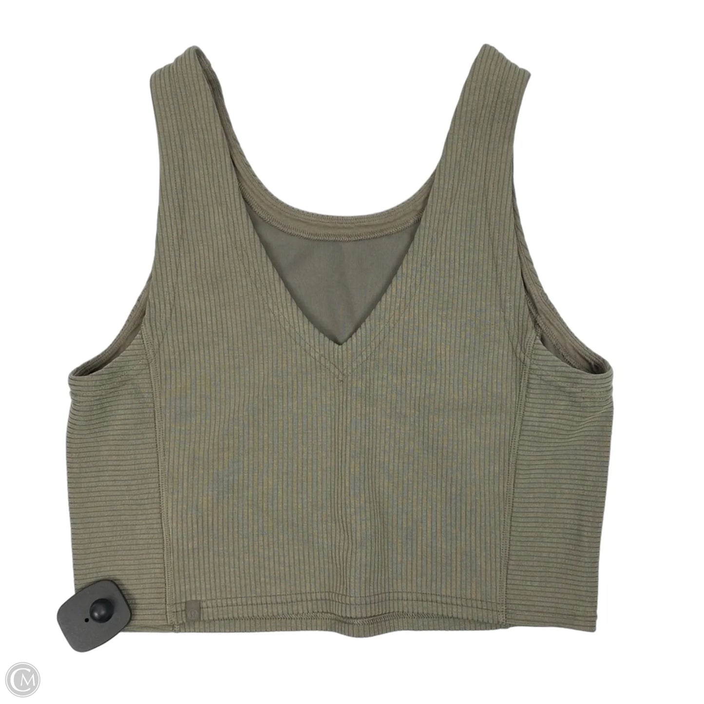 Athletic Tank Top By Lululemon In Green, Size: 10