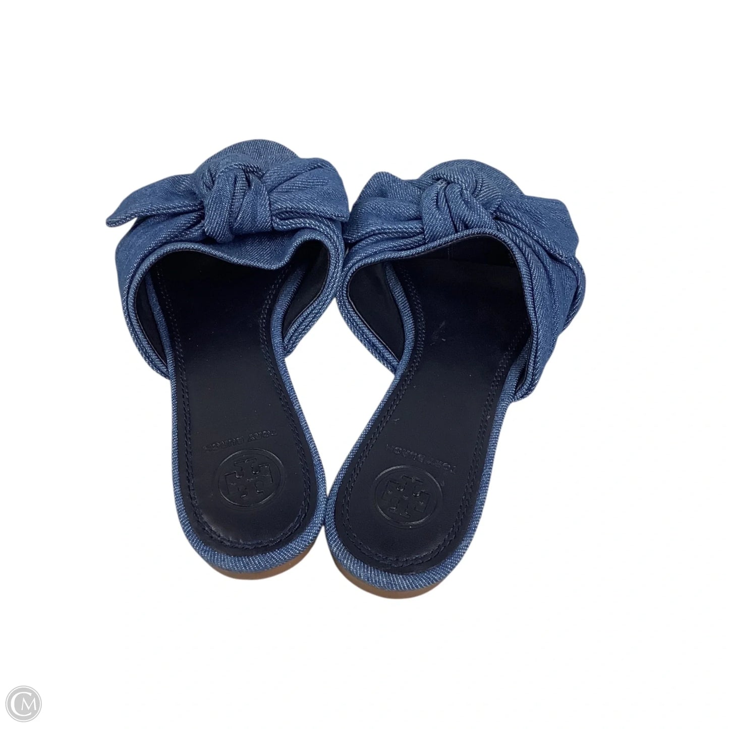Sandals Designer By Tory Burch In Blue, Size: 6.5