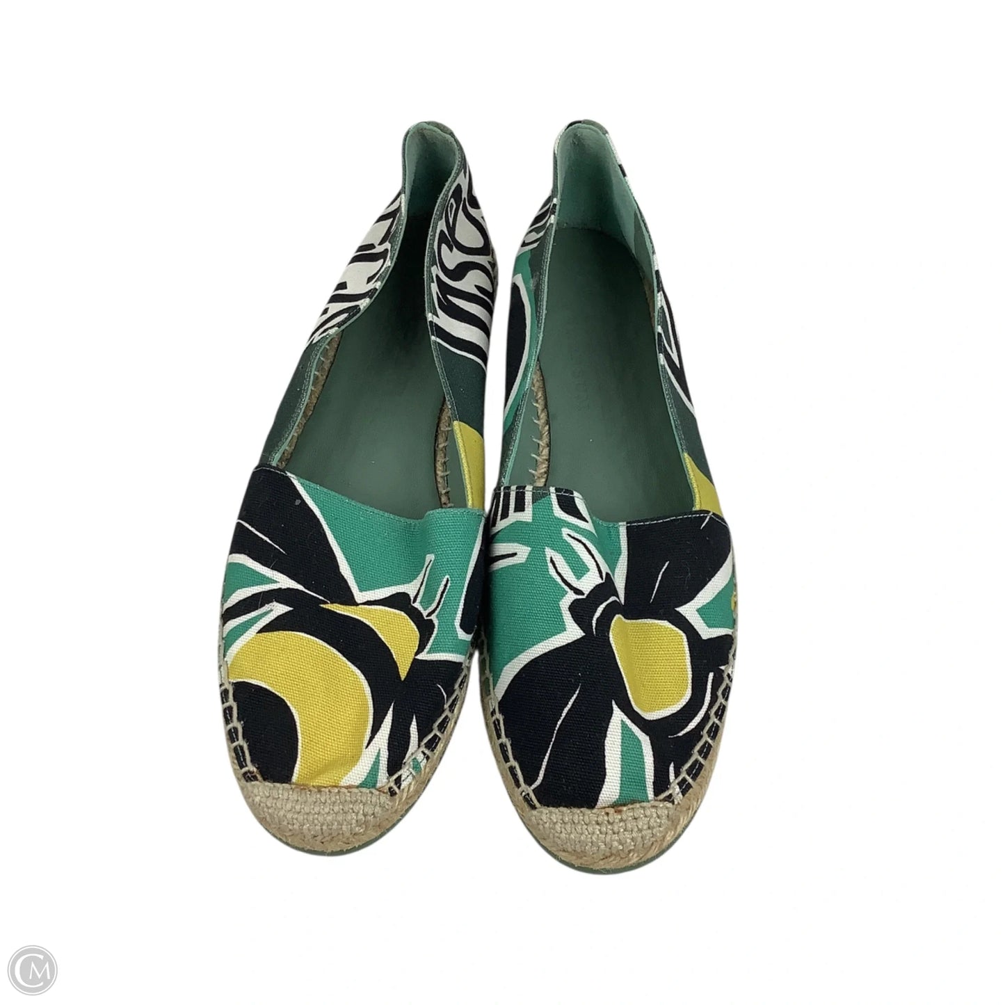 Shoes Luxury Designer By Burberry In Green, Size: 39.5