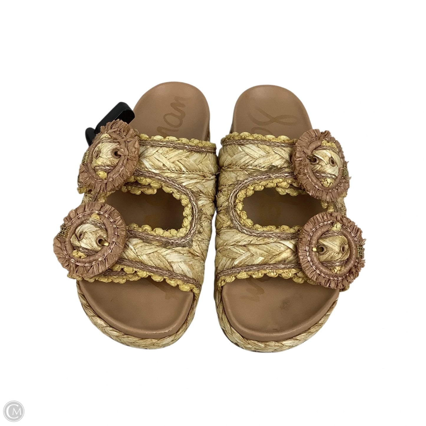 Sandals Flats By Sam Edelman In Tan, Size: 6.5