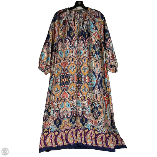 Dress Casual Maxi By Zara In Multi-colored, Size: Xl