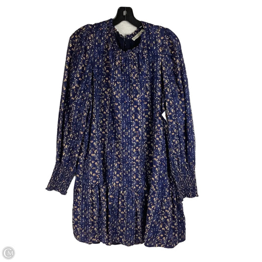Dress Casual Midi By Marie Oliver In Blue, Size: Xl