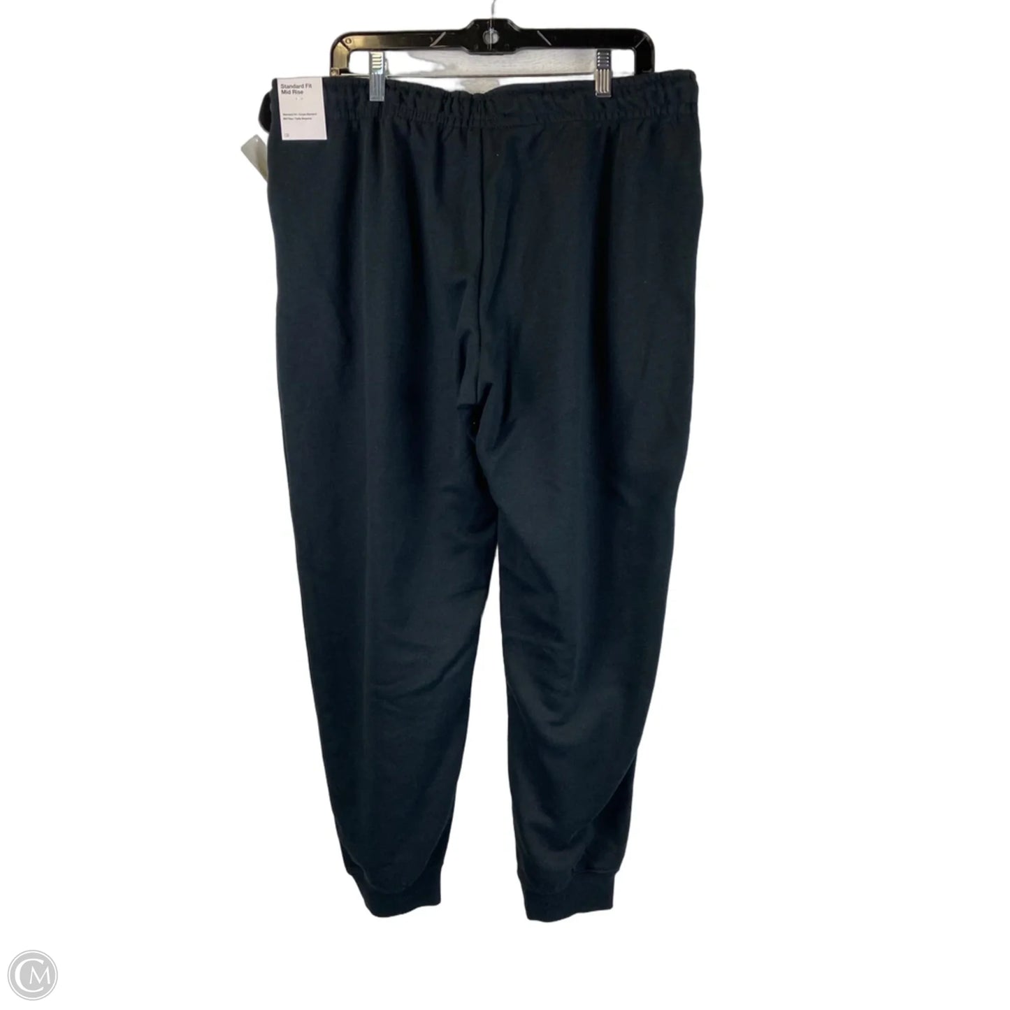 Athletic Pants By Nike Apparel In Black, Size: Xl