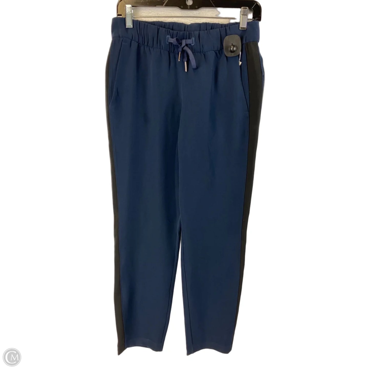 Athletic Pants By Lululemon In Navy, Size: 4