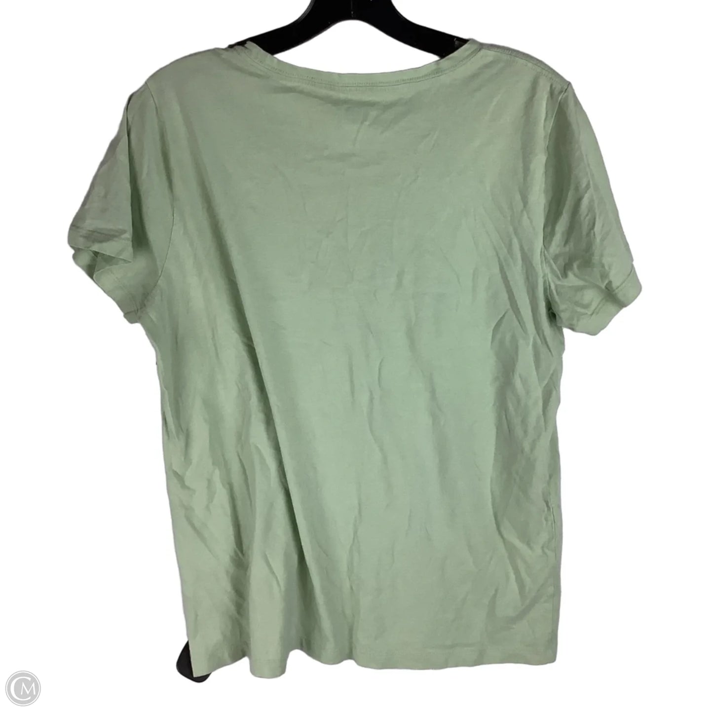 Top Short Sleeve By J. Crew In Green, Size: L
