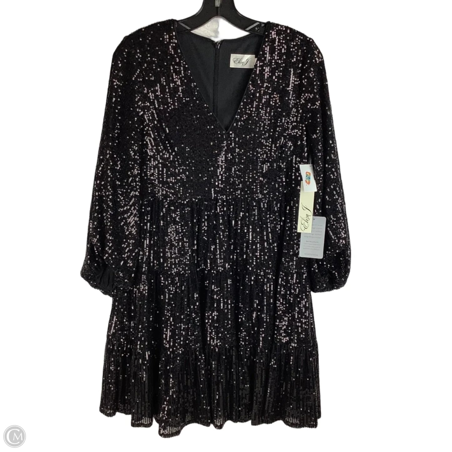 Dress Party Short By Eliza J In Black, Size: 8