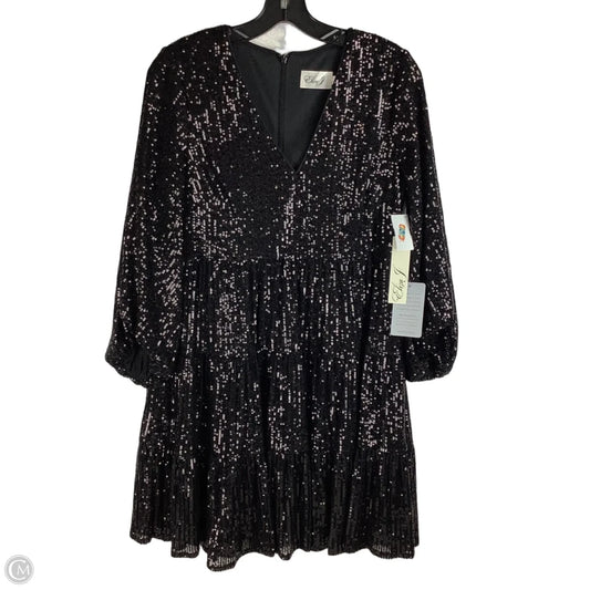 Dress Party Short By Eliza J In Black, Size: 8