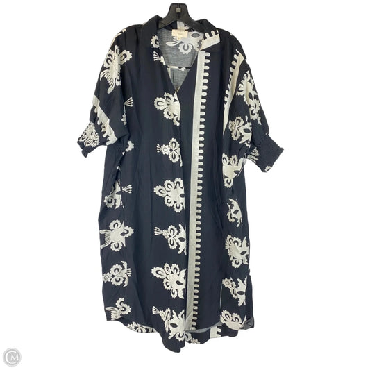 Dress Casual Midi By Umgee In Black & White, Size: S
