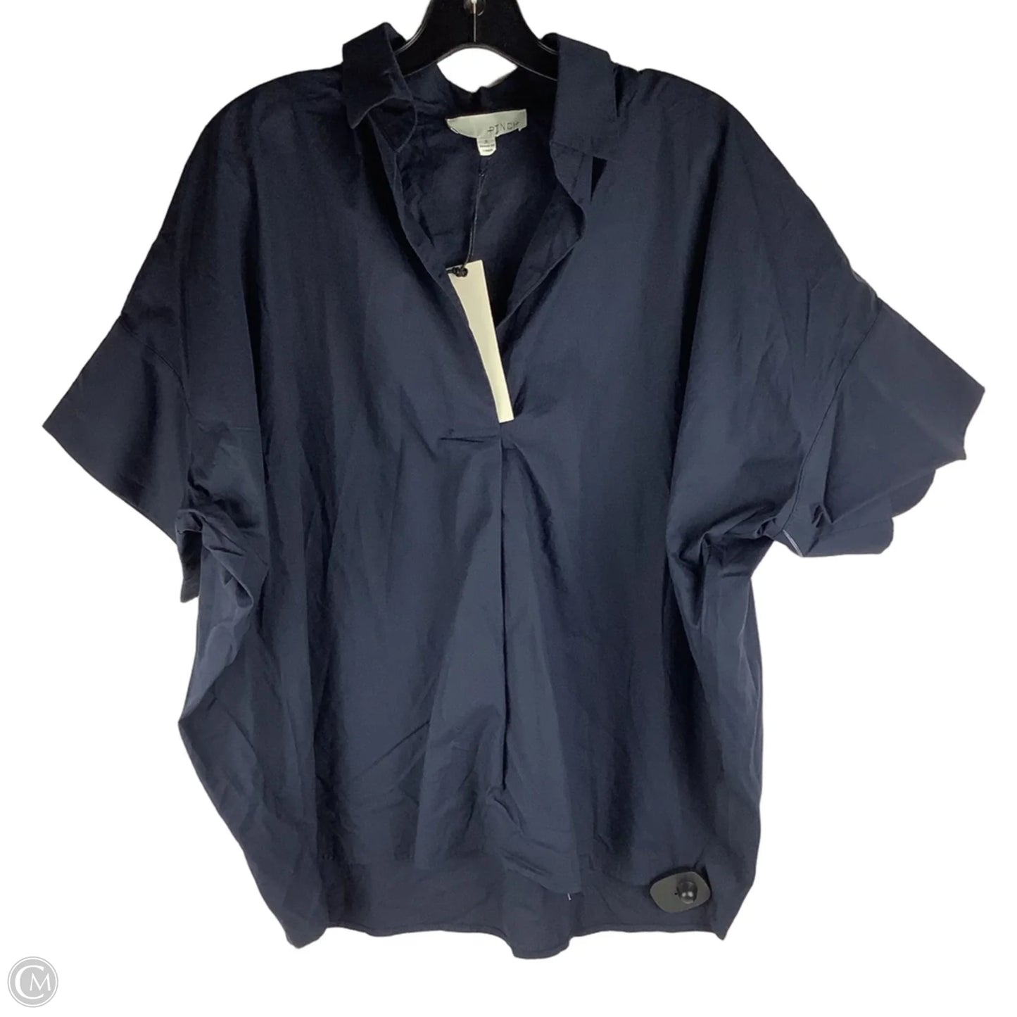 Top Short Sleeve By Pinch In Navy, Size: S