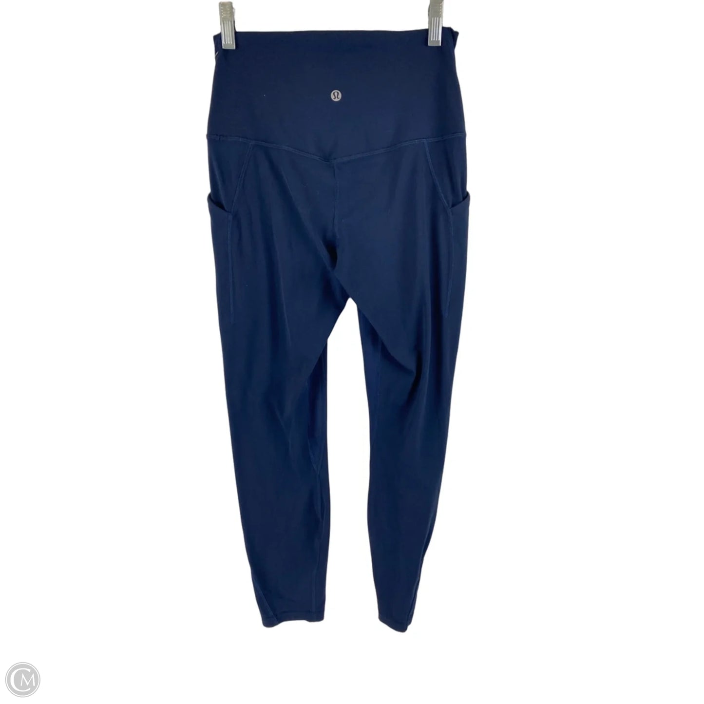 Athletic Leggings By Lululemon In Navy, Size: 6