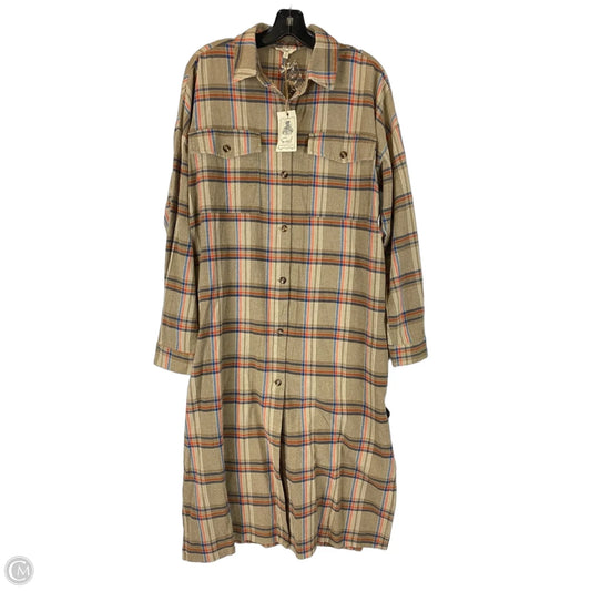 Dress Casual Maxi By Easel In Brown, Size: M