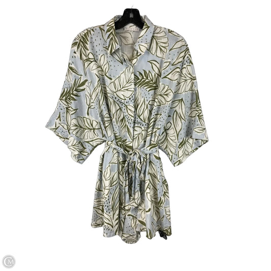 Romper By Karlie In Tropical Print, Size: M