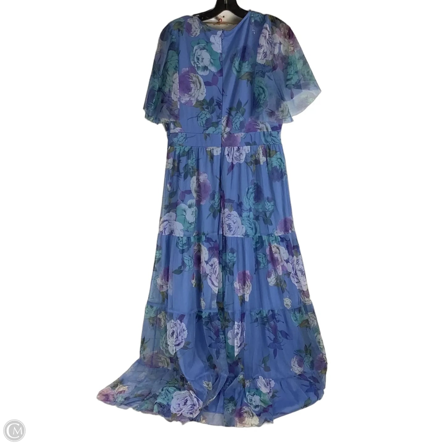 Dress Casual Maxi By Clothes Mentor In Blue, Size: Xl