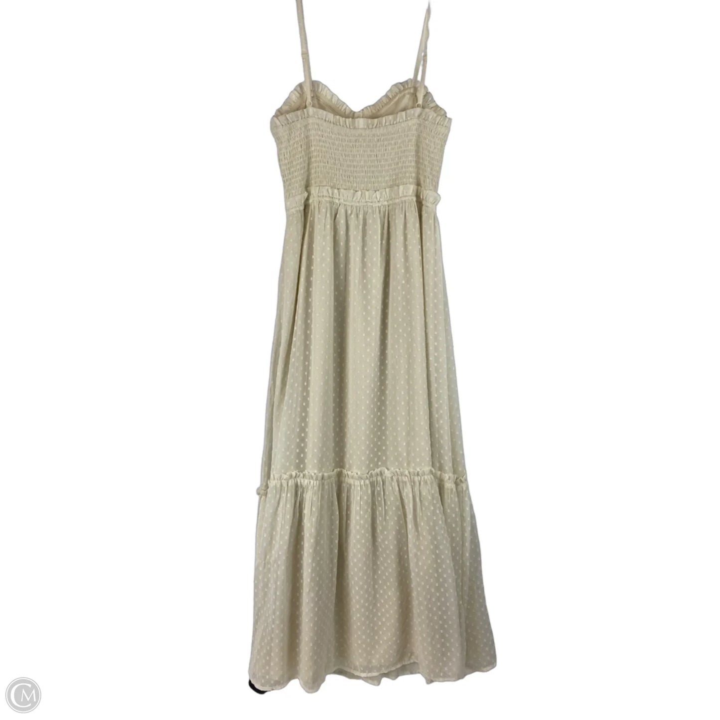 Dress Casual Maxi By Patrons Of Peace In Cream, Size: S