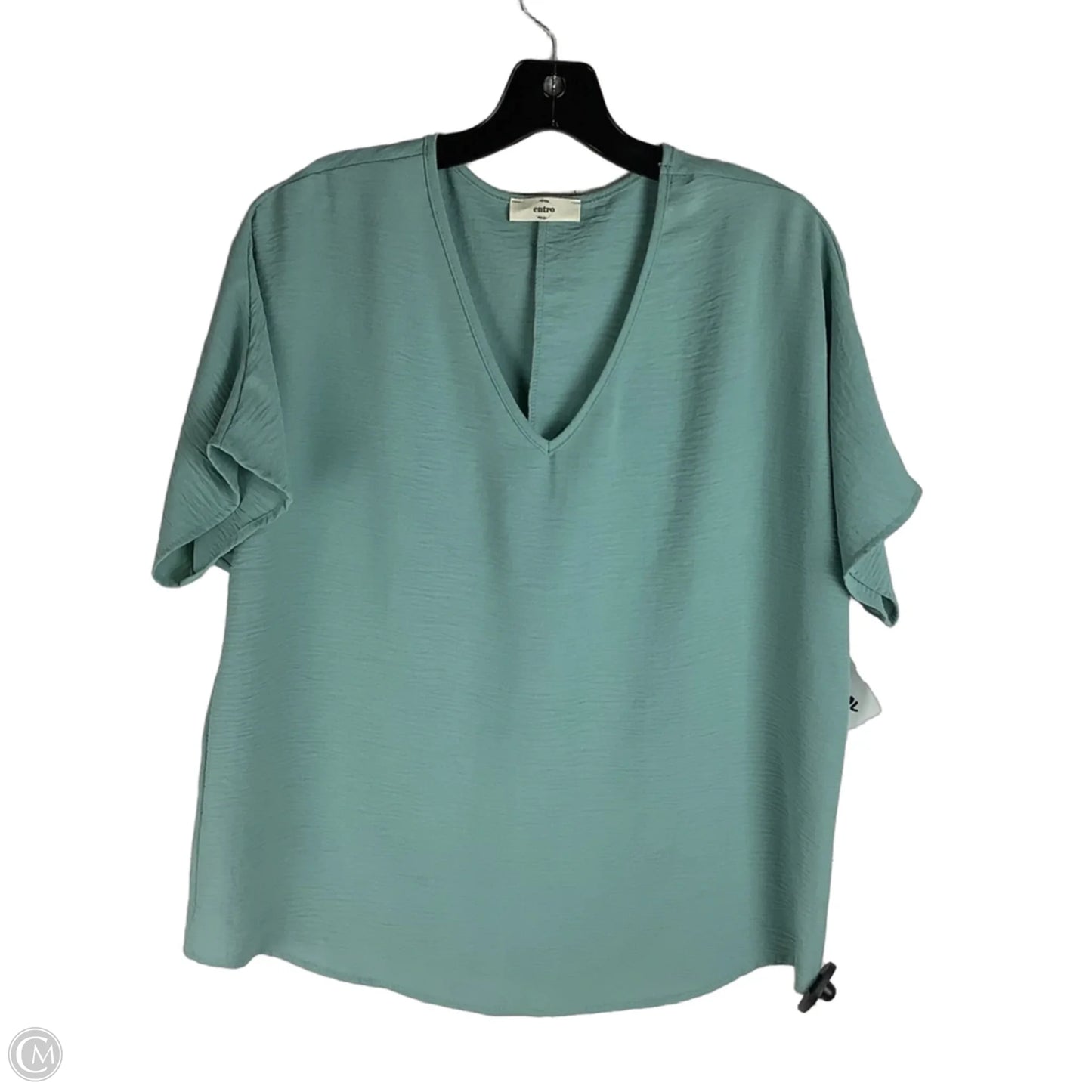 Top Short Sleeve By Entro In Blue, Size: Estimated M