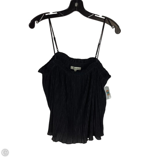 Top Sleeveless By Madewell In Black, Size: M