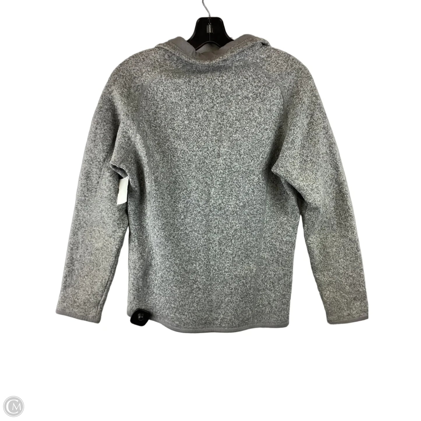 Jacket Fleece By Patagonia In Grey, Size: M
