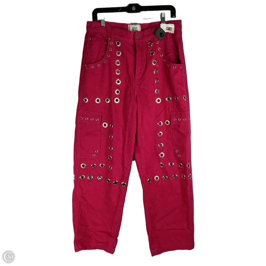 Pants Cargo & Utility By Bdg In Pink Denim, Size: 10 (30)