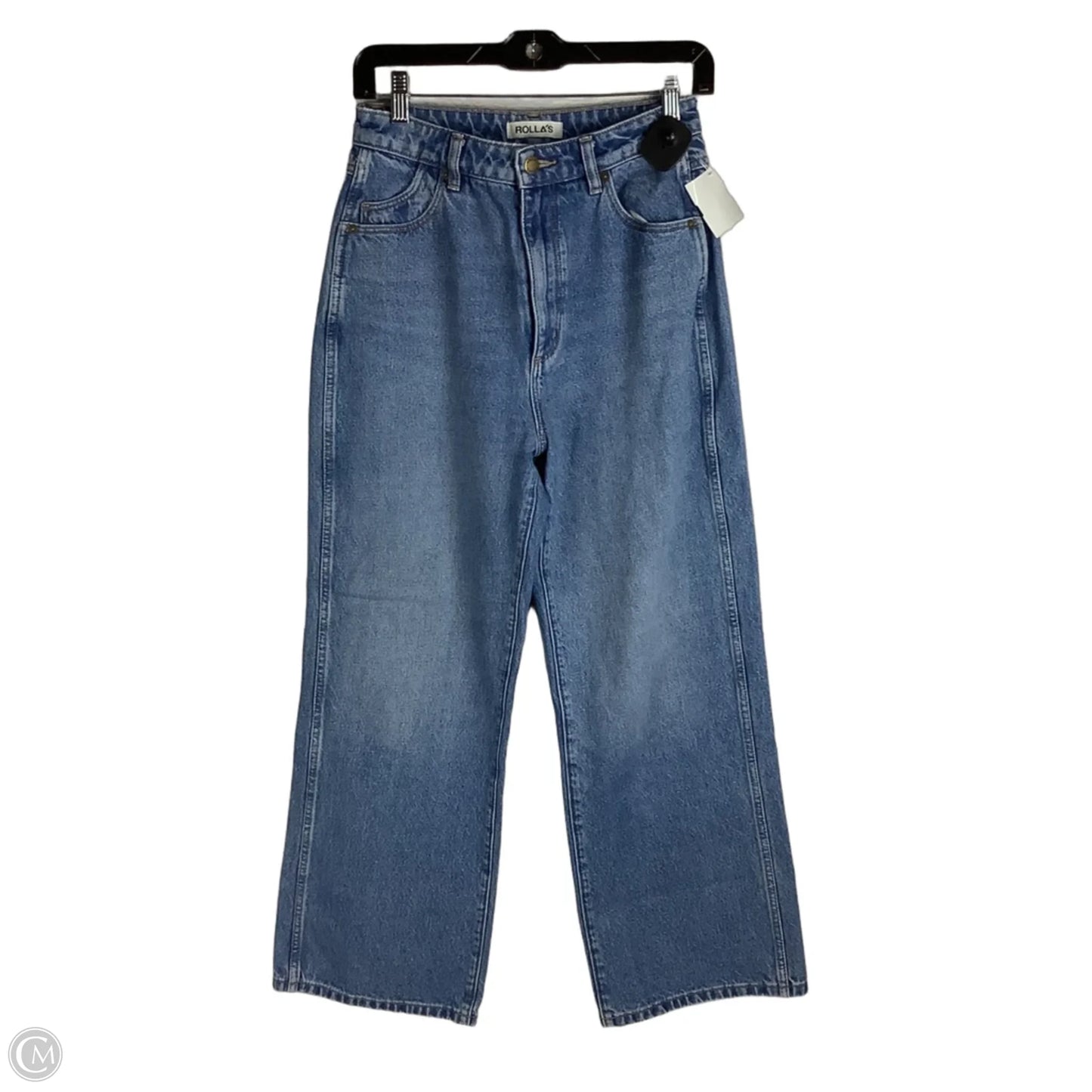 Jeans Straight By Rollas In Blue Denim, Size: 4 (27)