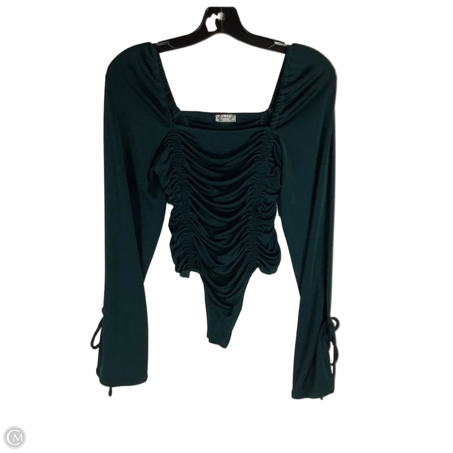 Bodysuit By Free People In Green, Size: S