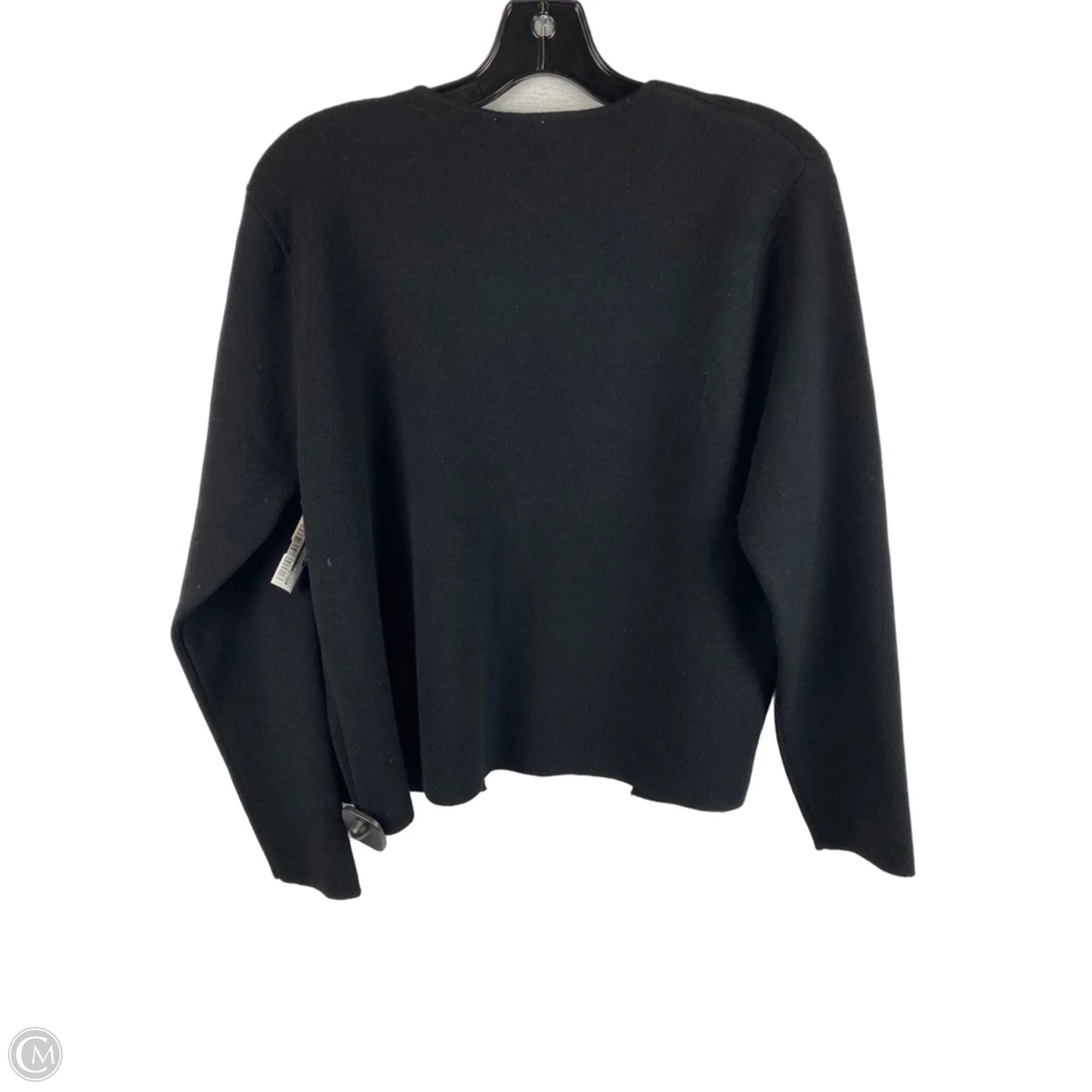 Sweater Cardigan By Sioni In Black, Size: L