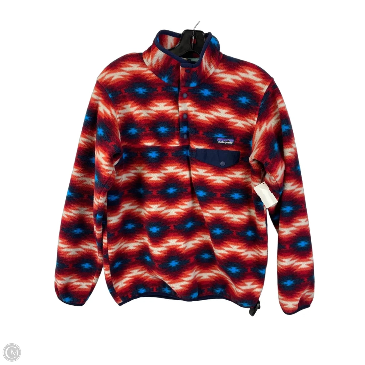 Jacket Fleece By Patagonia In Red, Size: M