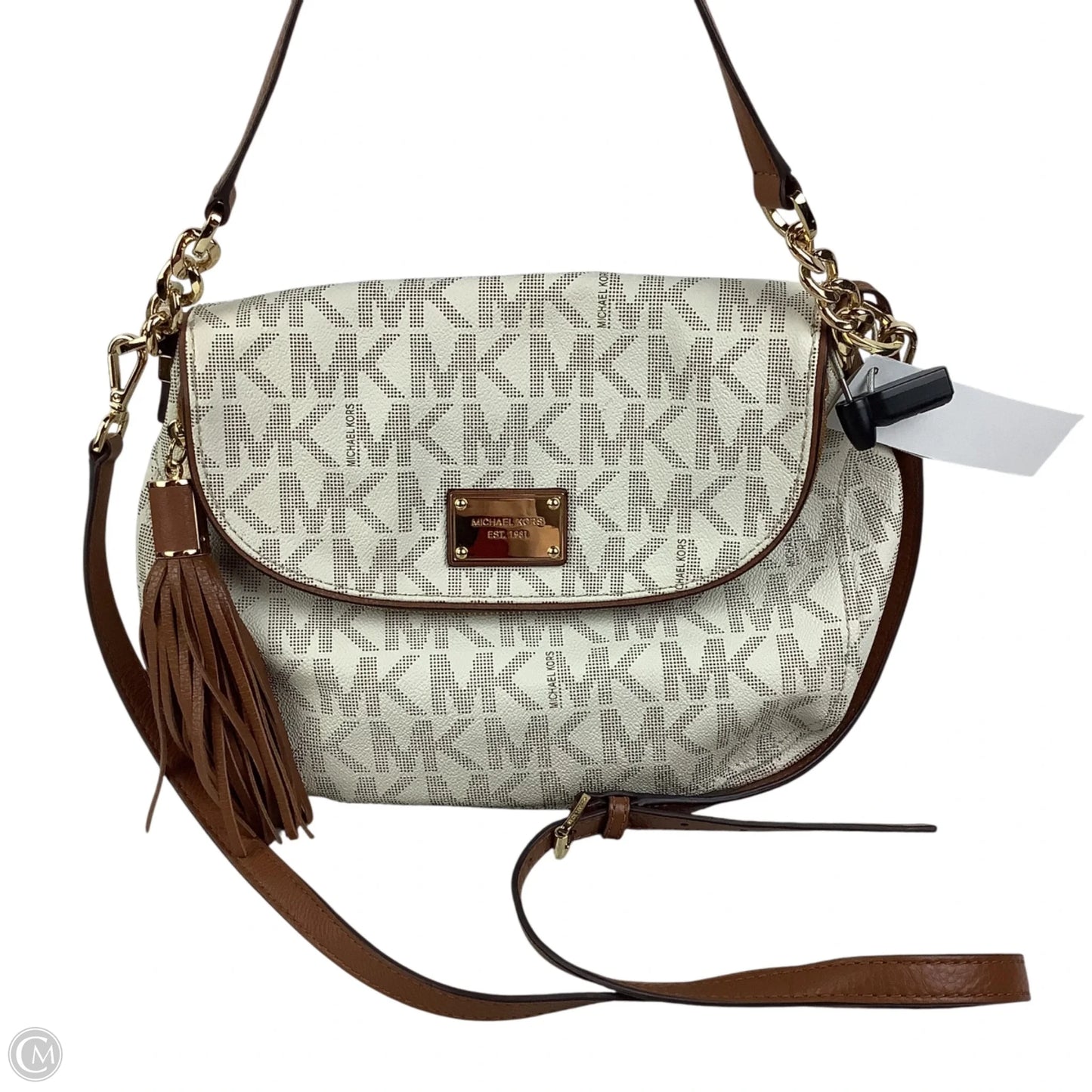 Crossbody Designer By Michael Kors, Size: Medium