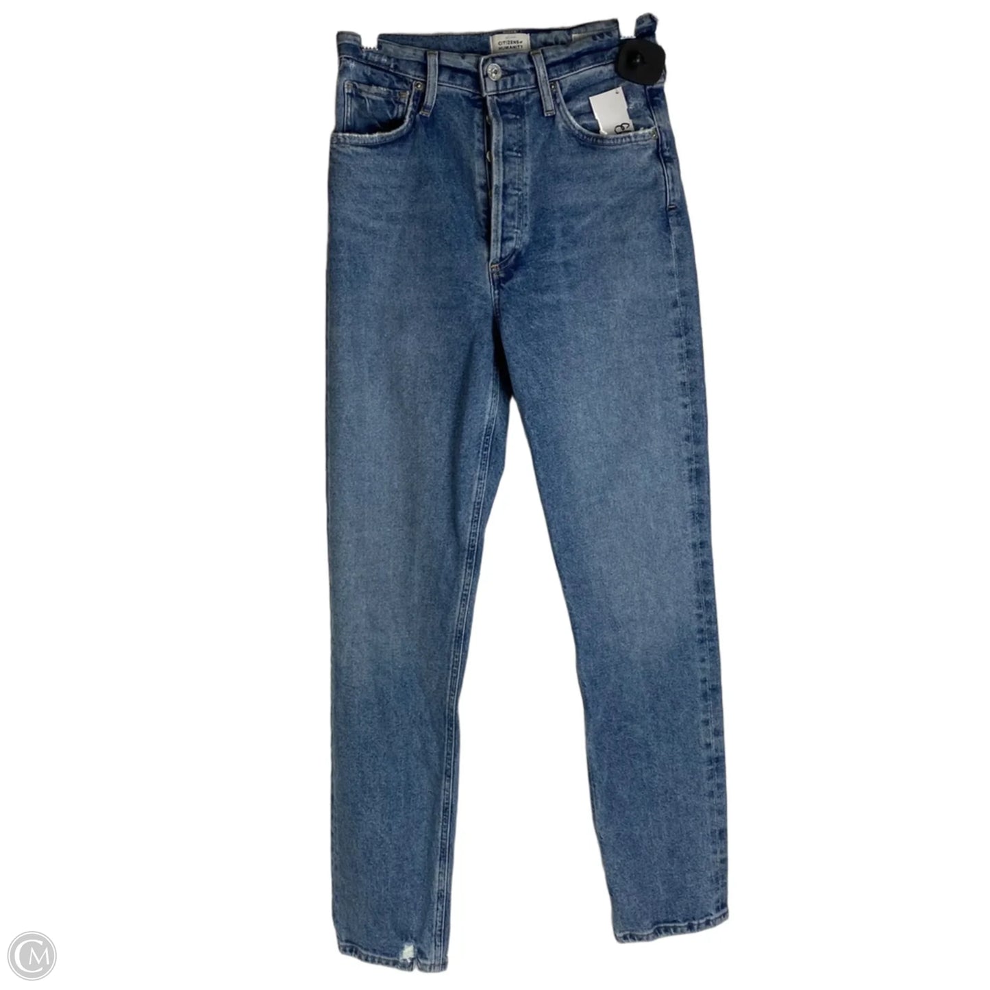 Jeans Straight By Citizens Of Humanity In Blue Denim, Size: 2