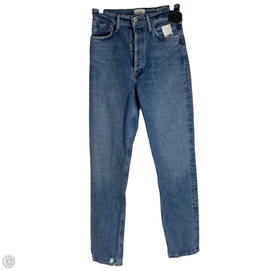 Jeans Straight By Citizens Of Humanity In Blue Denim, Size: 2