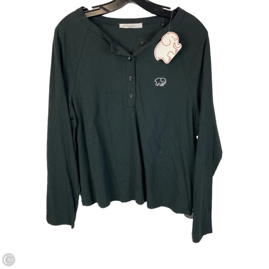 Top Long Sleeve By Ivory Ella In Black, Size: S