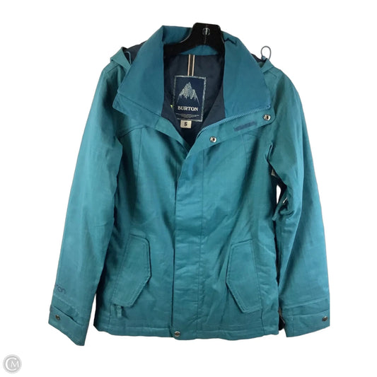 Jacket Puffer & Quilted By Burton In Blue, Size: S