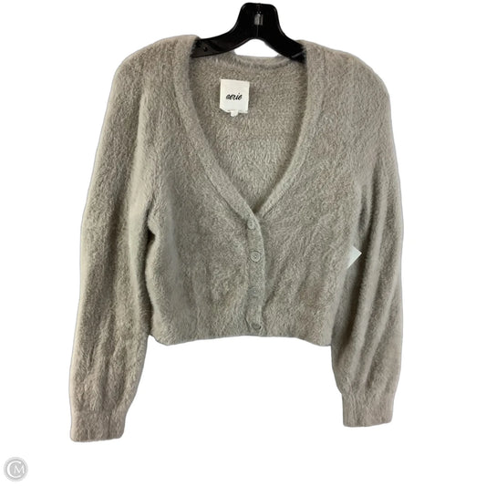 Sweater Cardigan By Aerie In Taupe, Size: S