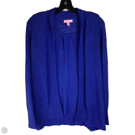 Cardigan Designer By Lilly Pulitzer In Blue, Size: Xs