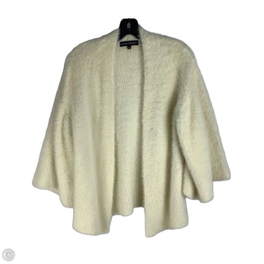 Sweater Cardigan By Catherine Malandrino In Cream Yellow, Size: S