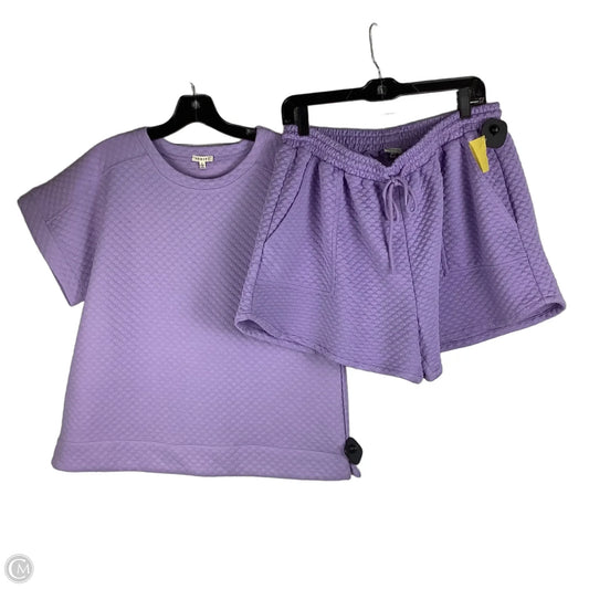 Shorts Set By Jodifl In Purple, Size: L