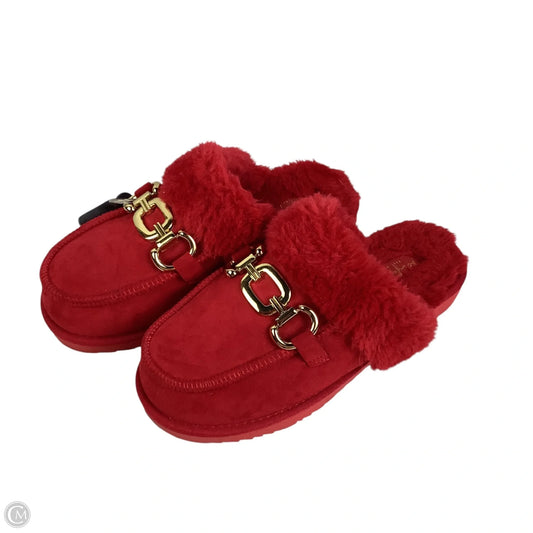 Shoes Flats By Cmc In Red, Size: 8