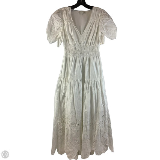 Dress Party Long By Moon River In White, Size: S