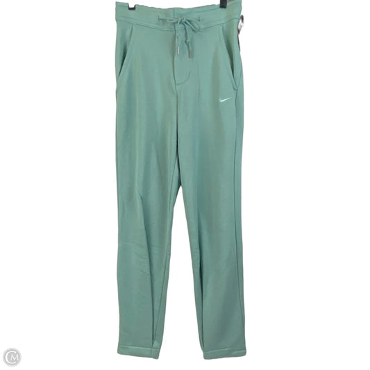 Athletic Pants By Nike Apparel In Green, Size: S